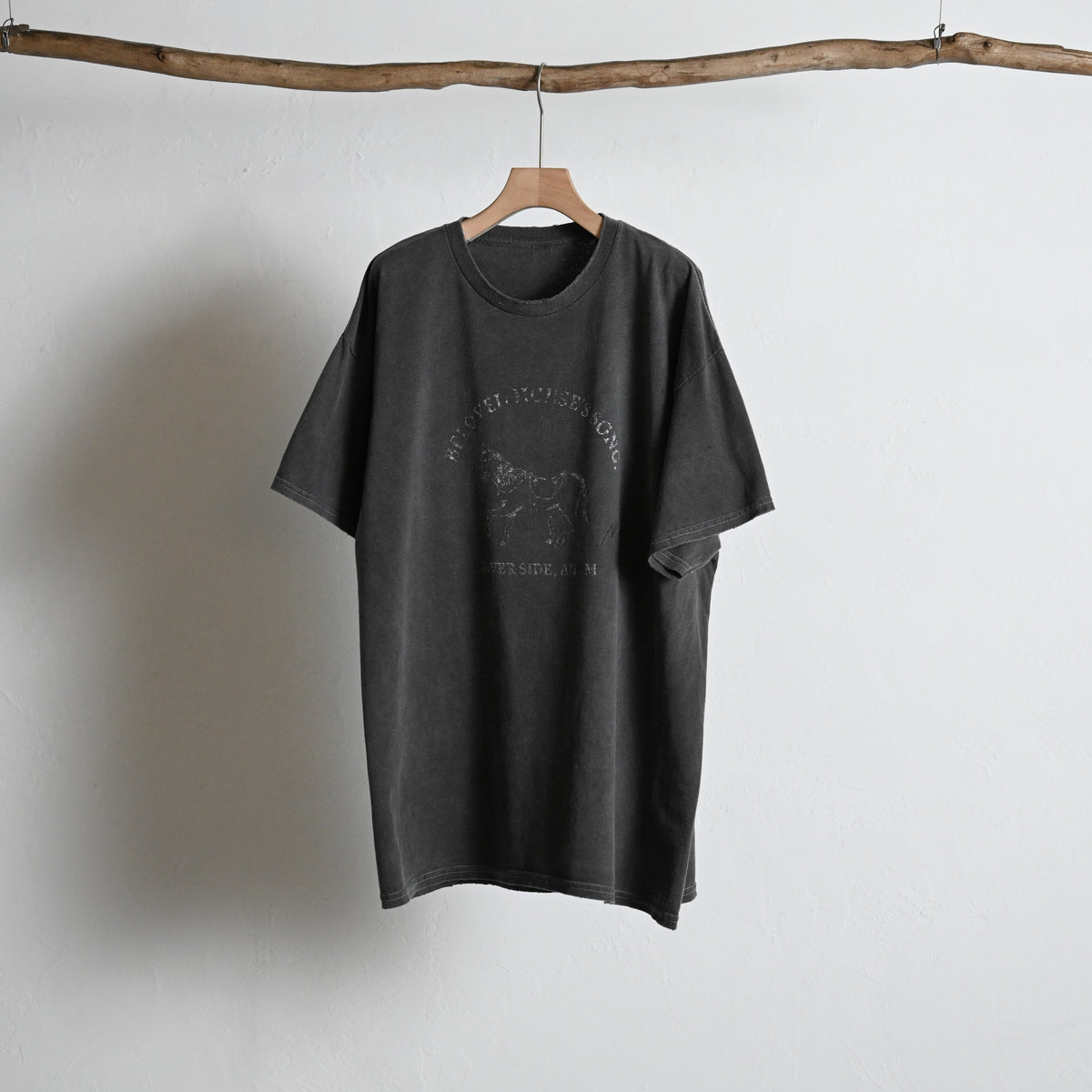 ANCELLM アンセルム - FADING HORSE SS, black – coelacanth