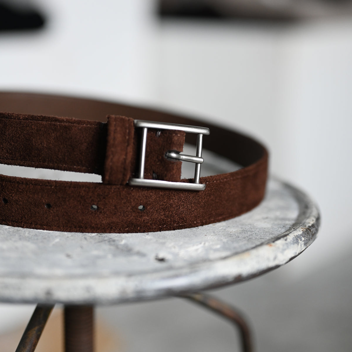 Post Production Dress-Belt, Horse Suede | 正規取扱店 coelacanth