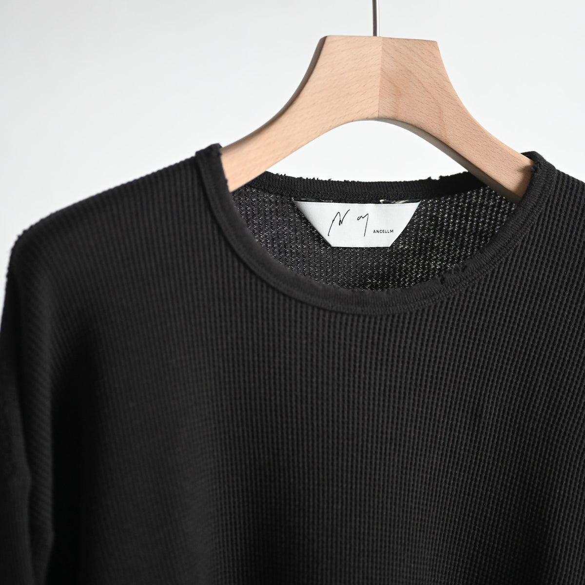 DAMAGE WAFFLE CREW LS, d.brown – coelacanth