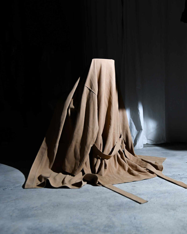 suede gown-barbell object-COELACANTH