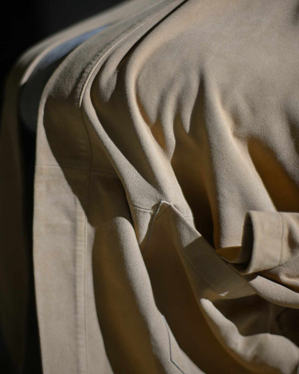 suede gown-barbell object-COELACANTH