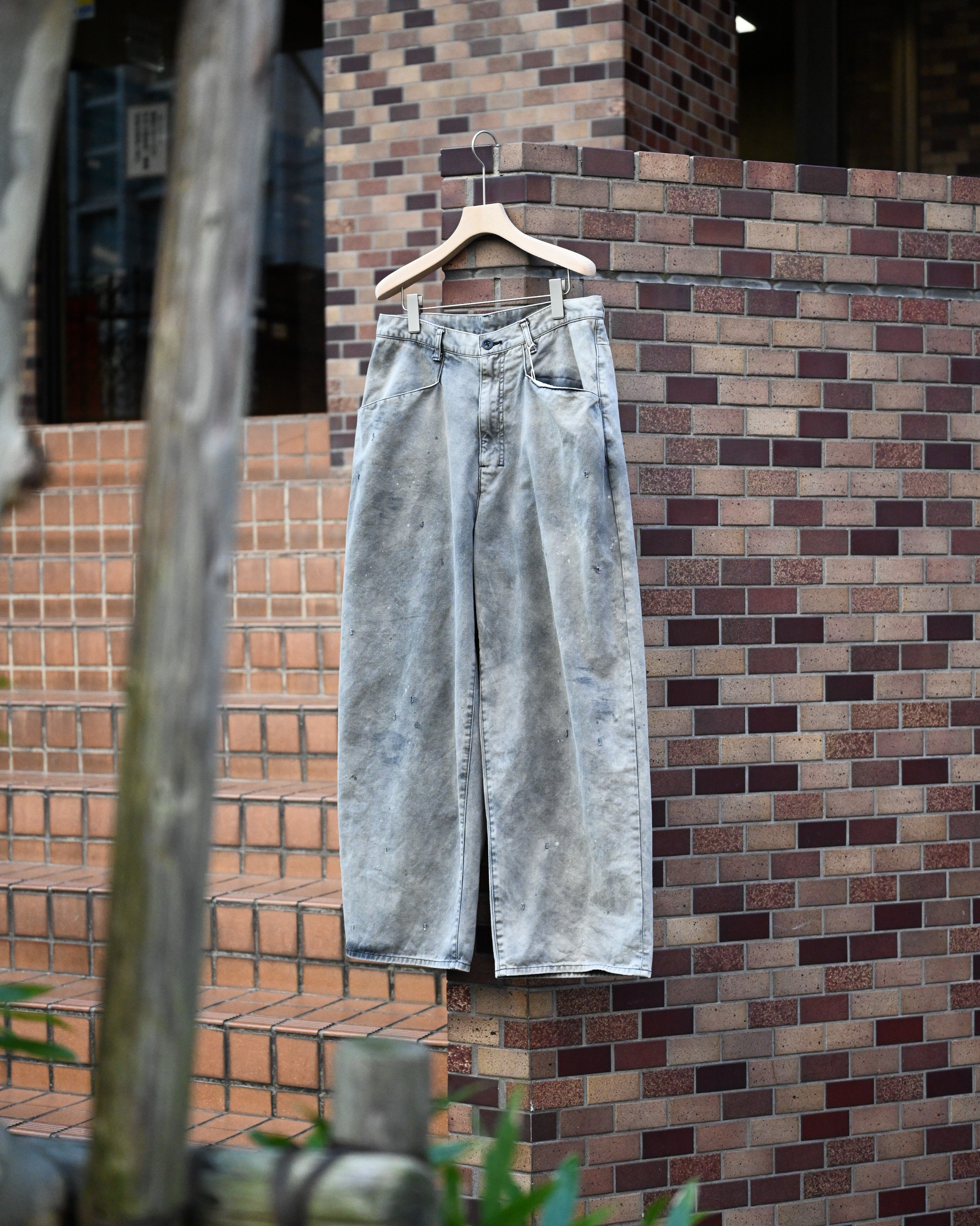 ANCELLM アンセルム - CHINO WIDE SLACKS – coelacanth