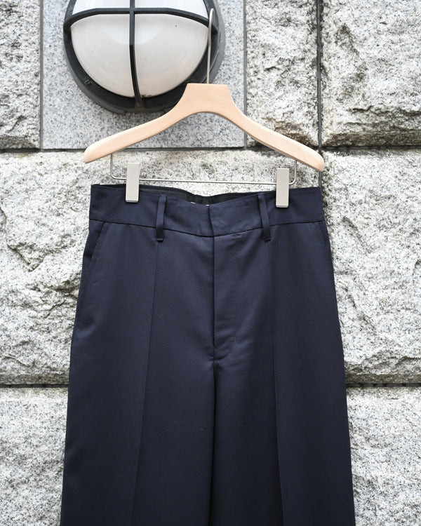 FINE WOOL REVER TROUSERS