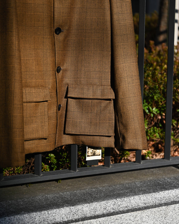 work jkt, silk wool