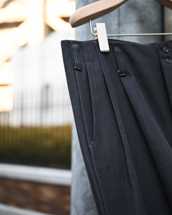 730 (710 EXTRAS -Wide leg- ), denim, black