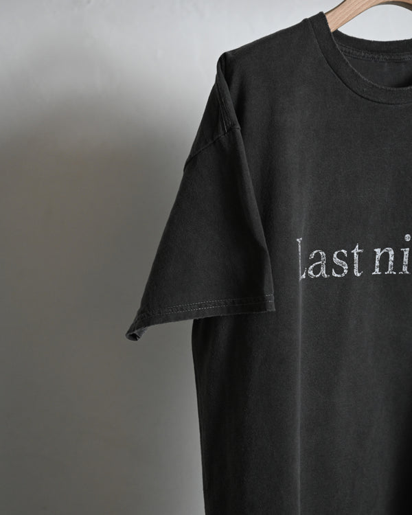 LAST NITE SS, black