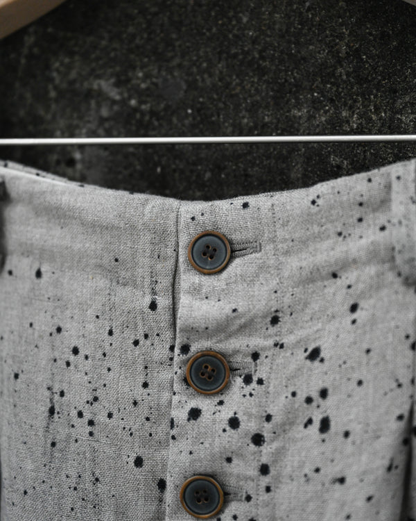 HOOK PANTS, airbrushed dyed fabrics