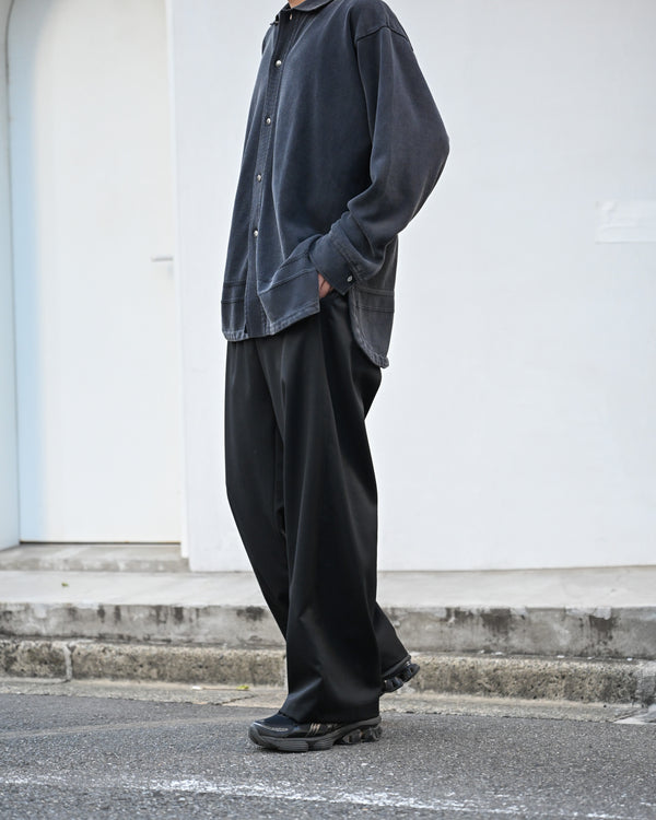 ASHLEY SLACKS, WOOL GABARGINE
