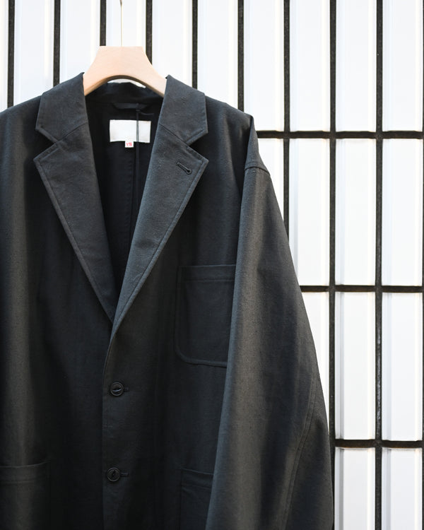 2B JACKET, silk nep serge