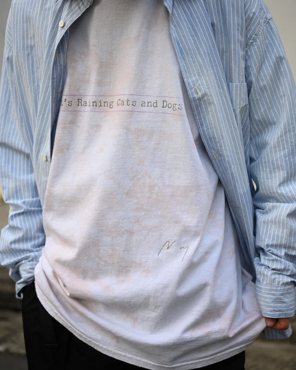 UNEVENNESS CATS AND DOGS LS, pink
