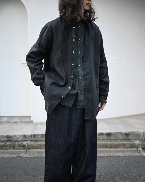 大麻シャツ大, 墨黒