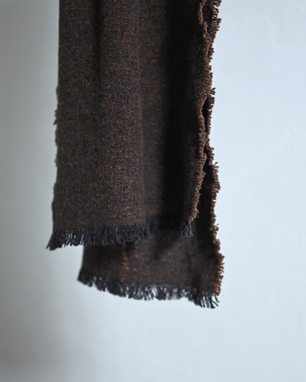 WOOL LONG SCARF-YOKO SAKAMOTO-COELACANTH