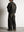 coffee black denim trousers, dstryd