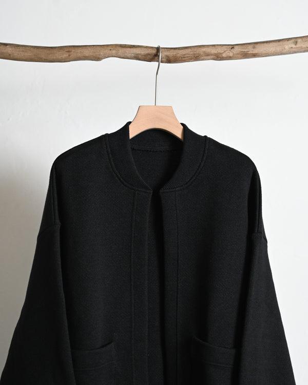 HEMP COTTON KNIT BLOUSON