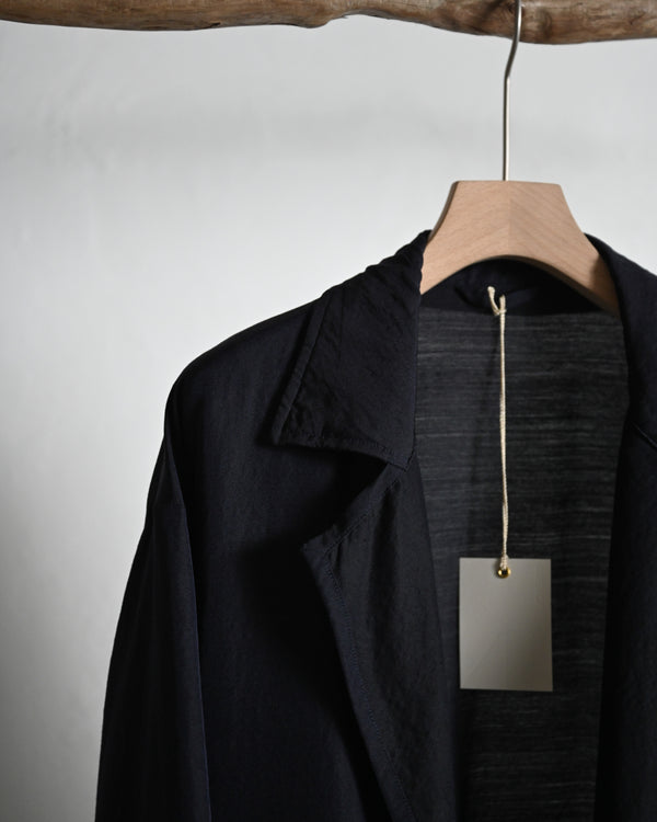WASHED WOOL SILK TWILL SH-JKT