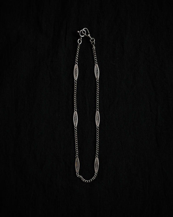 1900 - 1930's Silver Necklace, BA012