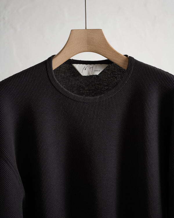 DAMAGE WAFFLE CREW LS, 3 colors