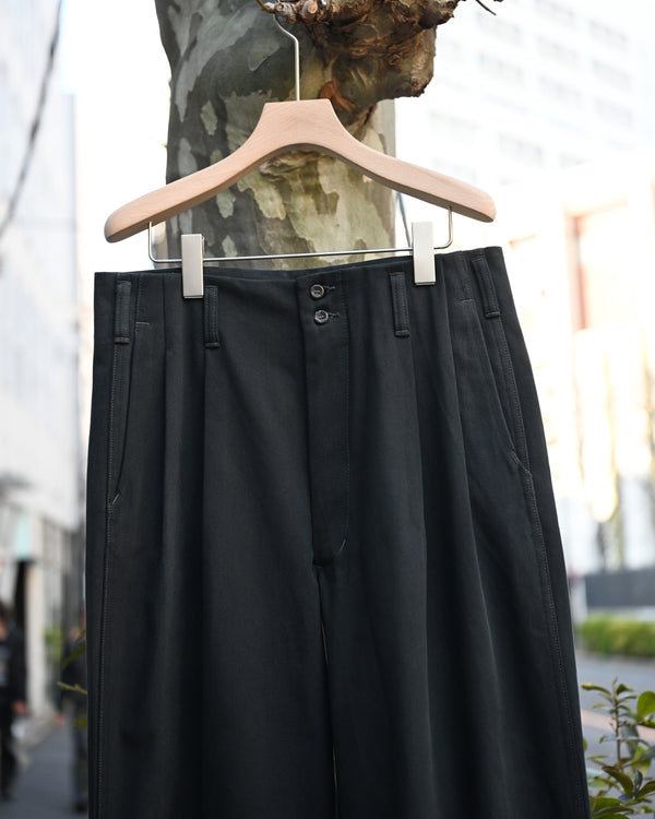 730 (710 EXTRAS -Wide leg- ), twill, faded black