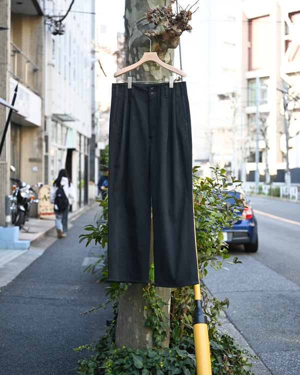 730 (710 EXTRAS -Wide leg- ), twill, faded black