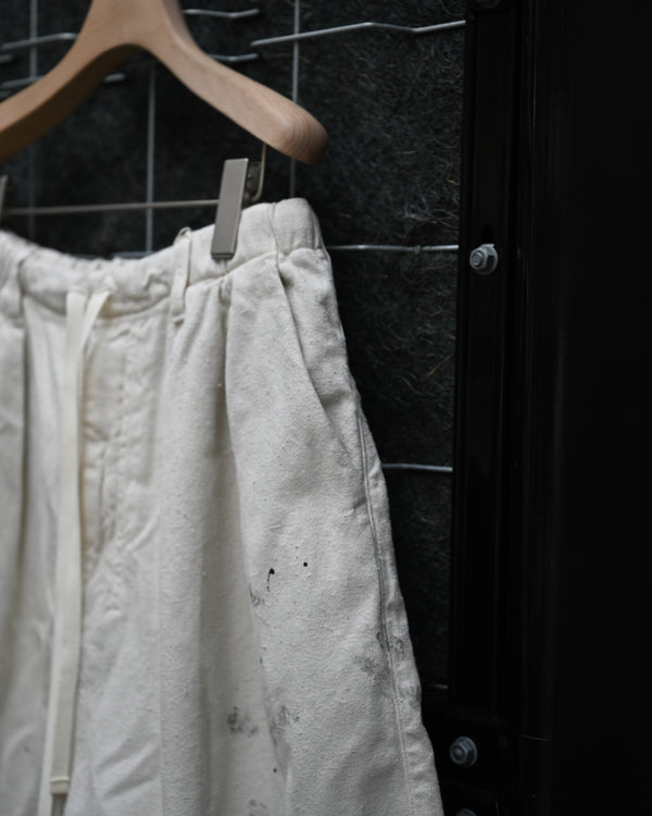 C/R DUCK SHORT PANTS, white