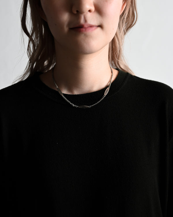 1900 - 1930's Silver Necklace, BA012