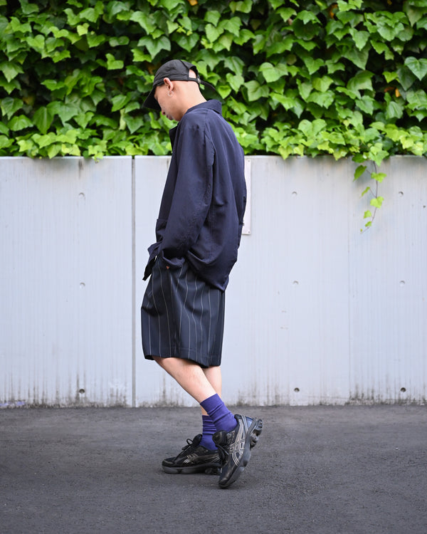 WASHED WOOL SILK TWILL JKT