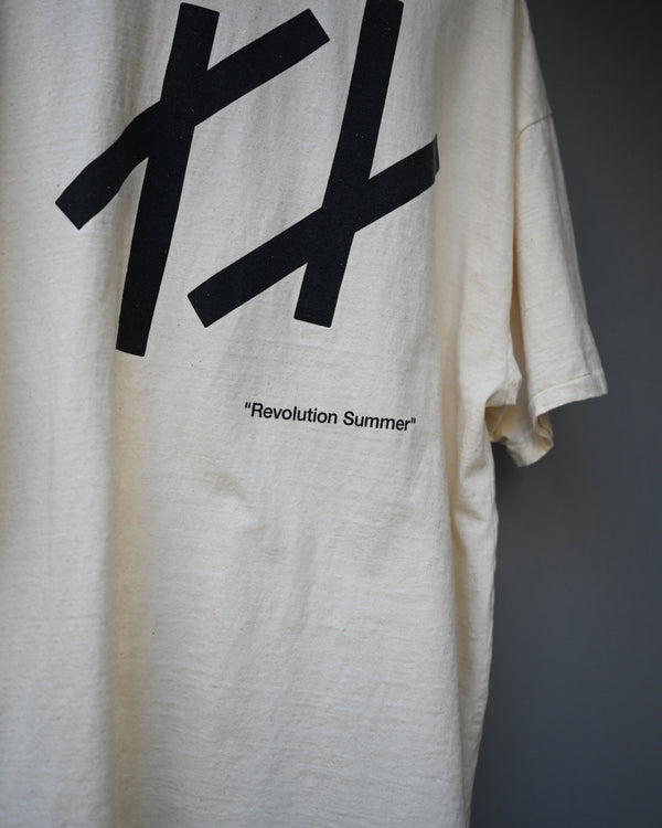 My H/S TEE "1985", white