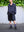 WOOL EXTRA WIDE SHORTS, navy stripe