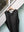 UNEVENNESS TANK TOP, black
