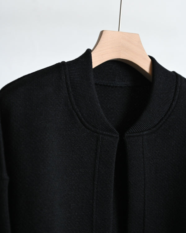 HEMP COTTON KNIT BLOUSON