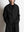 A-LINE TAILORED JACKET, charcoal brown mixed color kasuri