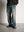 BELTED TROUSERS, raw denim