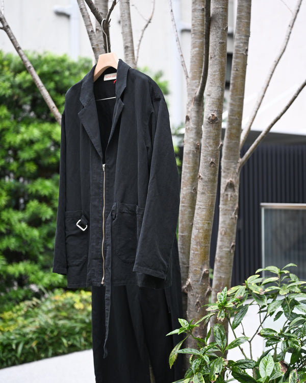 belted jkt, black