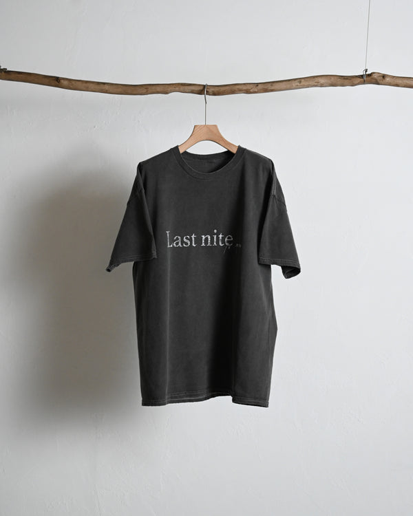 LAST NITE SS, black
