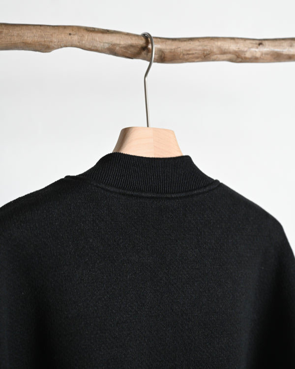 HEMP COTTON KNIT BLOUSON