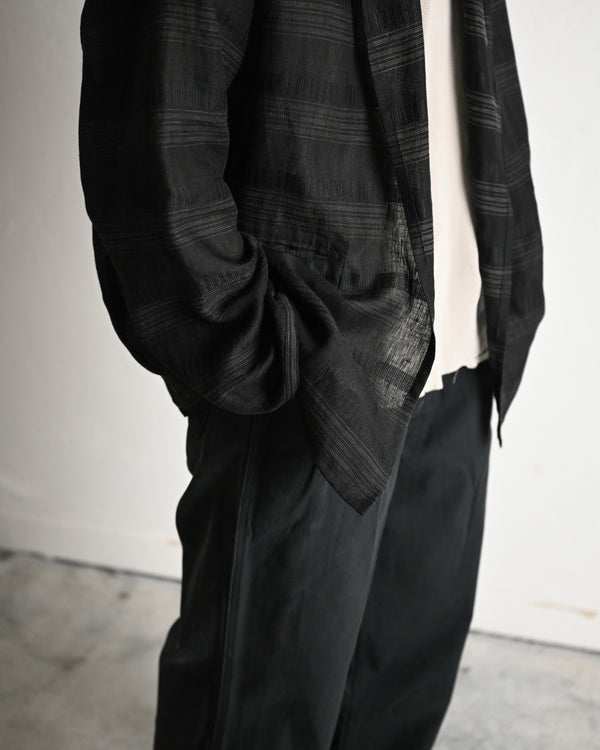 730 (710 EXTRAS -Wide leg- ), twill, faded black