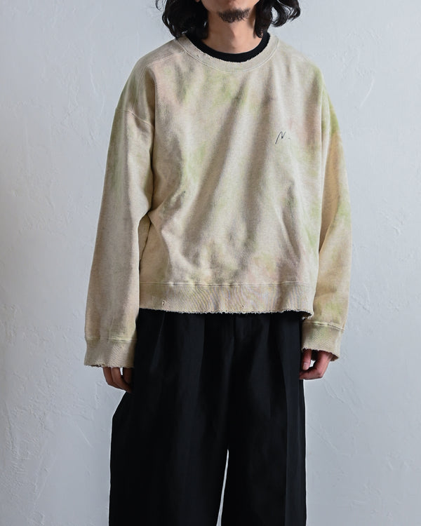 MARBLING SWEAT SHIRT