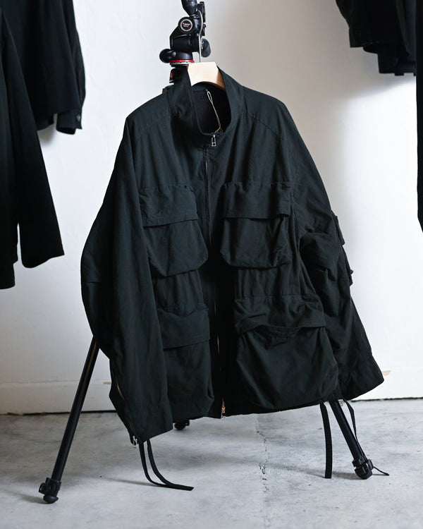 ex silk nep blouson