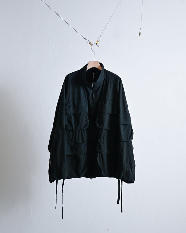 ex silk nep blouson