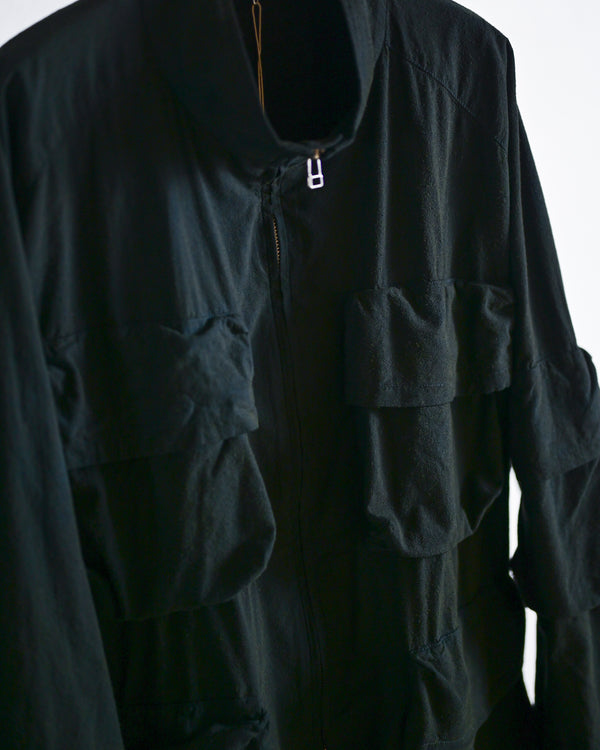 ex silk nep blouson