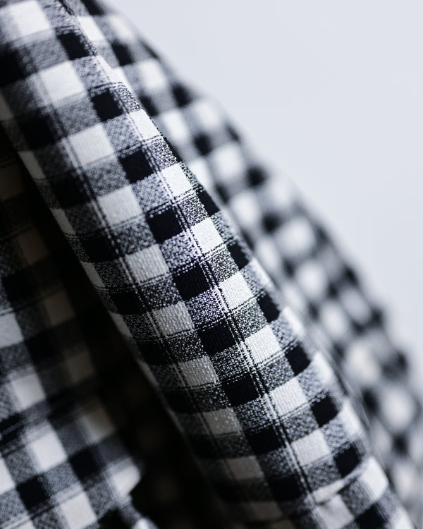 C/R CHECK SHORT ZIPUP SHIRT