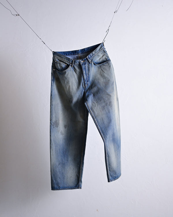 AGING STRAIGHT 5P DENIM PANTS