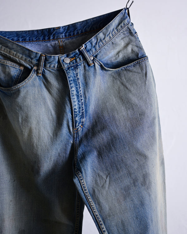 AGING STRAIGHT 5P DENIM PANTS