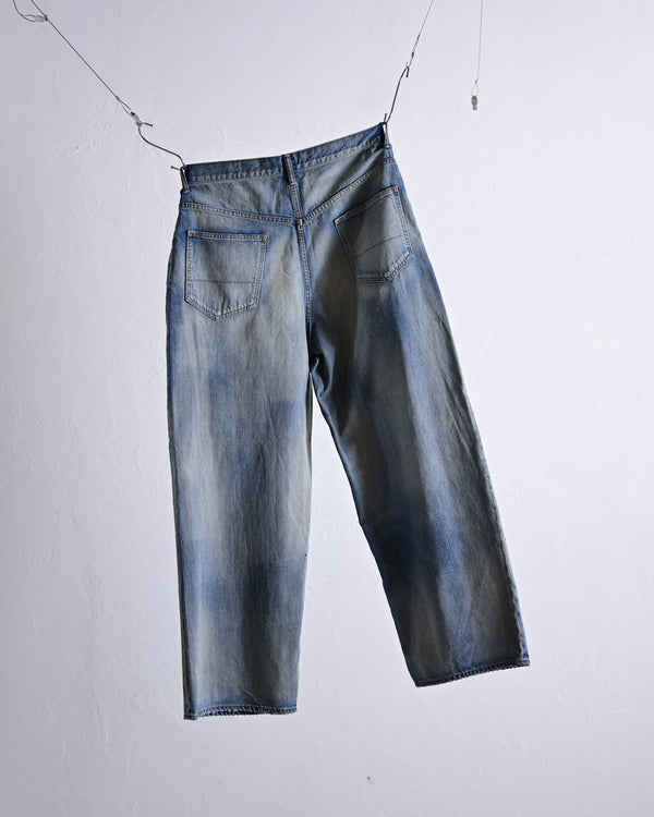 AGING STRAIGHT 5P DENIM PANTS