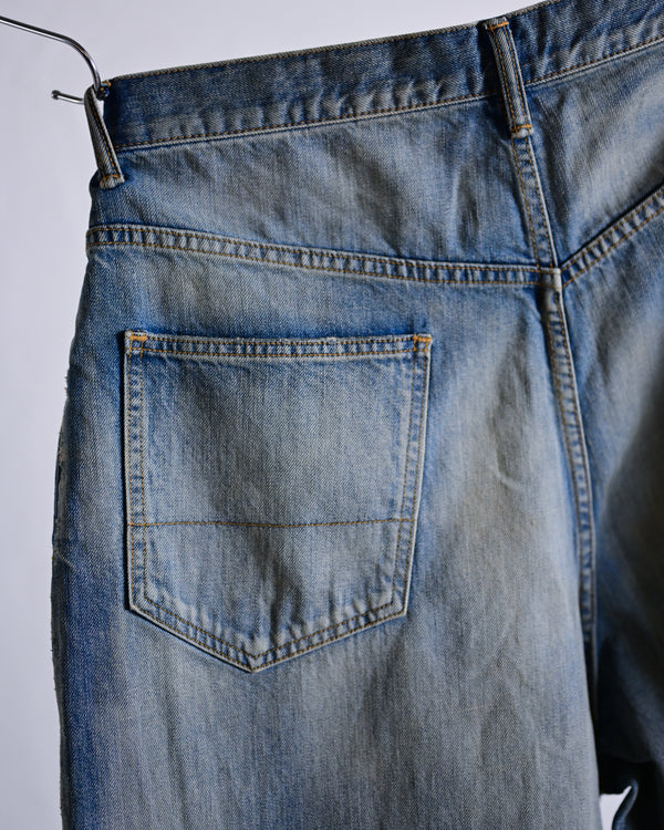 AGING STRAIGHT 5P DENIM PANTS