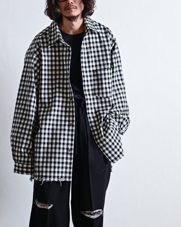 C/R CHECK OVER SHIRT