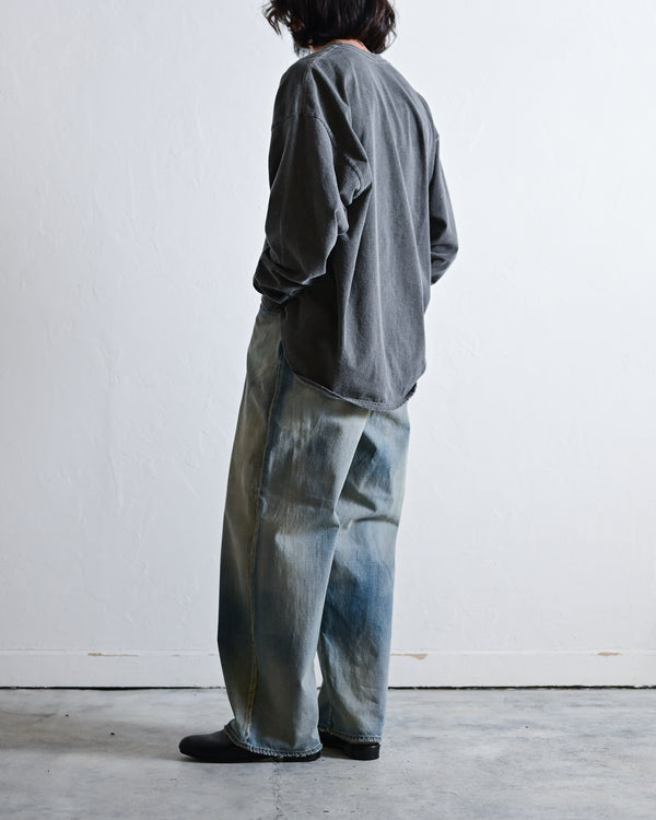 AGING STRAIGHT 5P DENIM PANTS