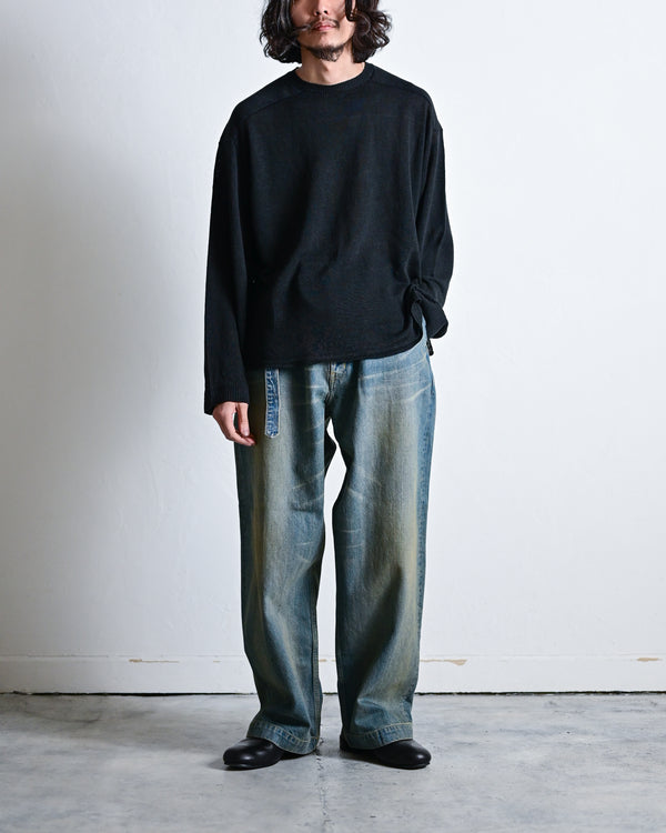 CUT LS KNIT