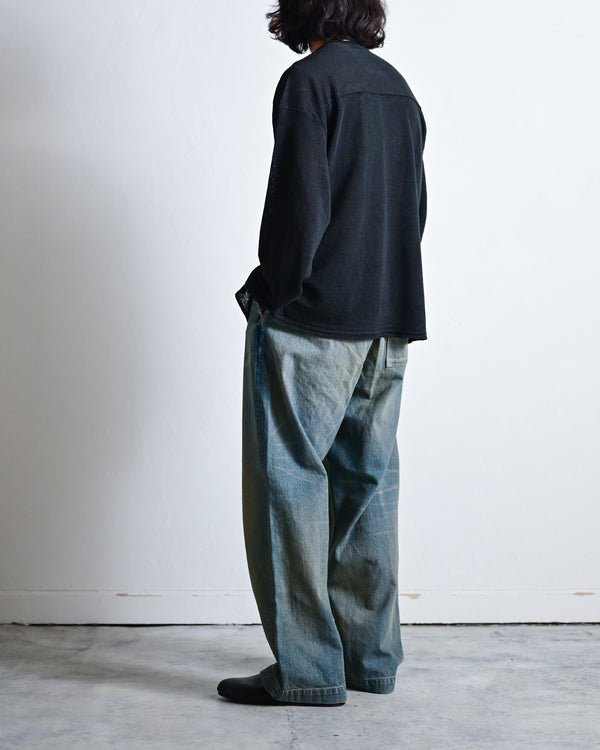 BELTED TROUSERS, VINTAGE INDIGO