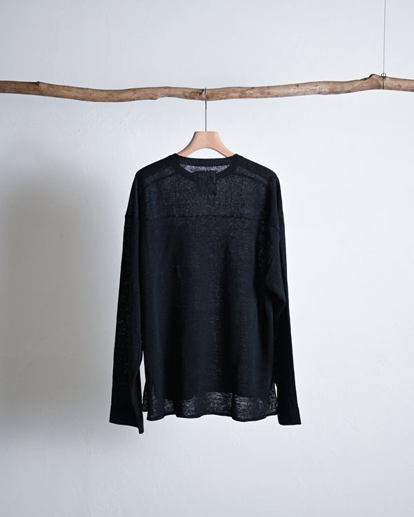 CUT LS KNIT